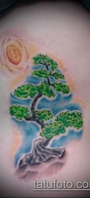 Фото тату бонсай — 19062017 — пример — 075 Bonsai tattoo — tatufoto.com