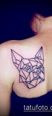Фото тату бульдог — 03062017 — пример — 070 Bulldog tattoo