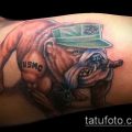 Фото тату бульдог - 03062017 - пример - 087 Bulldog tattoo