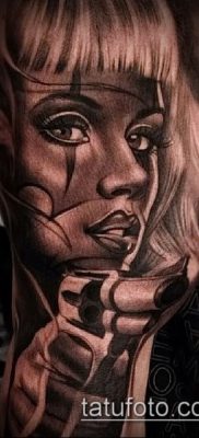 Фото тату в стиле Чикано — 05062017 — пример — 015 Tattoo in the style of Chicano