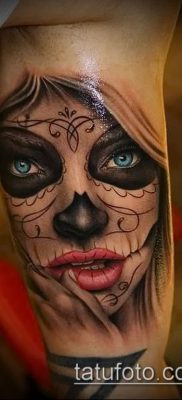 Фото тату в стиле Чикано — 05062017 — пример — 029 Tattoo in the style of Chicano