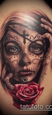 Фото тату в стиле Чикано — 05062017 — пример — 041 Tattoo in the style of Chicano