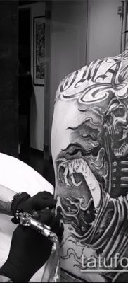 Фото тату в стиле Чикано — 05062017 — пример — 057 Tattoo in the style of Chicano