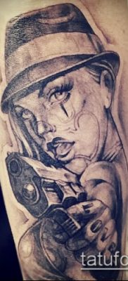Фото тату в стиле Чикано — 05062017 — пример — 146 Tattoo in the style of Chicano