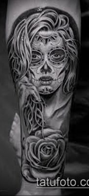 Фото тату в стиле Чикано — 05062017 — пример — 148 Tattoo in the style of Chicano