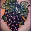 Фото тату виноград - 20062017 - пример - 032 Tattoo grapes_tatufoto.com