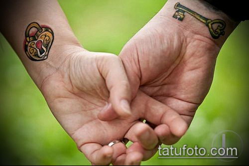 Фото тату ключ и замок — 07062017 — пример — 091 Photos tattoo key and lock