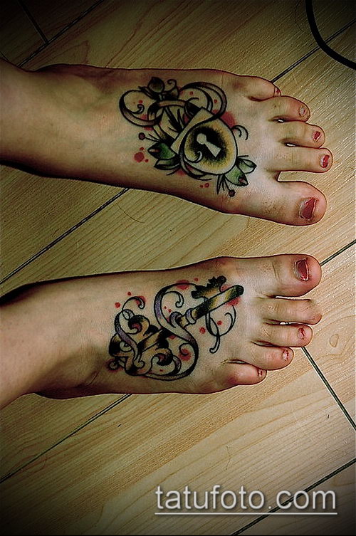 Фото тату ключ и замок — 07062017 — пример — 092 Photos tattoo key and lock