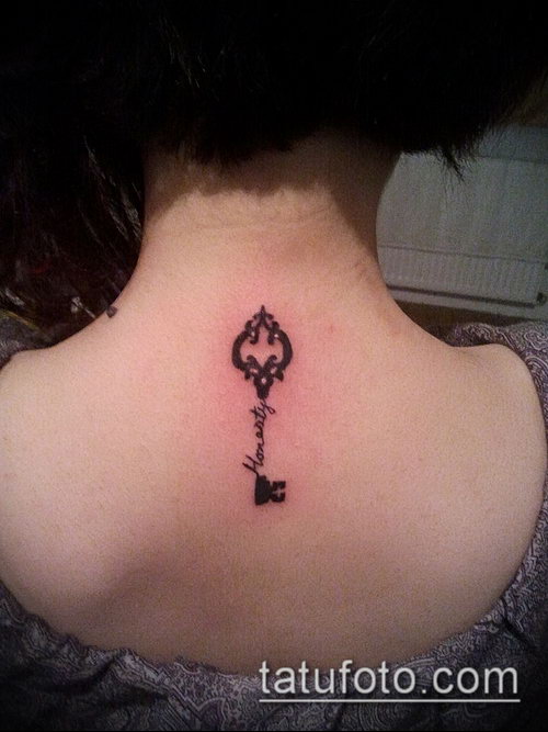 Фото тату ключ и замок — 07062017 — пример — 161 Photos tattoo key and lock