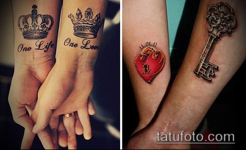 Фото тату ключ и замок — 07062017 — пример — 165 Photos tattoo key and lock