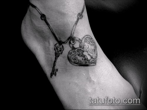 Фото тату ключ и замок — 07062017 — пример — 168 Photos tattoo key and lock.com_147