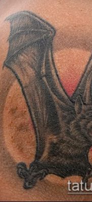Фото тату летучая мышь в армии — 06062017 — пример — 030 Tattoo bat in the army