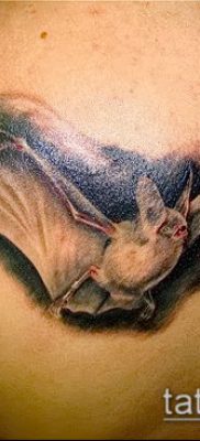 Фото тату летучая мышь в армии — 06062017 — пример — 041 Tattoo bat in the army