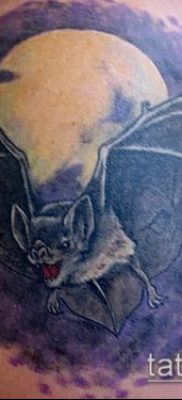 Фото тату летучая мышь в армии — 06062017 — пример — 053 Tattoo bat in the army