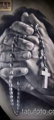 Фото тату руки молитва — 12062017 — пример — 004 Tattoo hands prayer