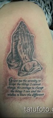 Фото тату руки молитва — 12062017 — пример — 012 Tattoo hands prayer