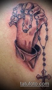 Фото тату руки молитва - 12062017 - пример - 038 Tattoo hands prayer