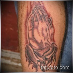 Фото тату руки молитва - 12062017 - пример - 138 Tattoo hands prayer