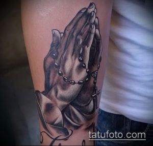 Фото тату руки молитва - 12062017 - пример - 143 Tattoo hands prayer
