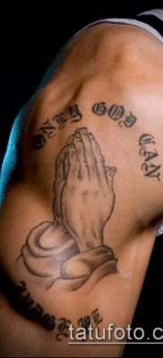 Фото тату руки молитва — 12062017 — пример — 145 Tattoo hands prayer