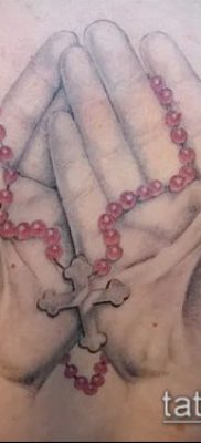 Фото тату руки молитва — 12062017 — пример — 169 Tattoo hands prayer