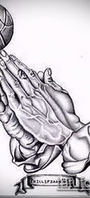Фото тату руки молитва — 12062017 — пример — 186 Tattoo hands prayer