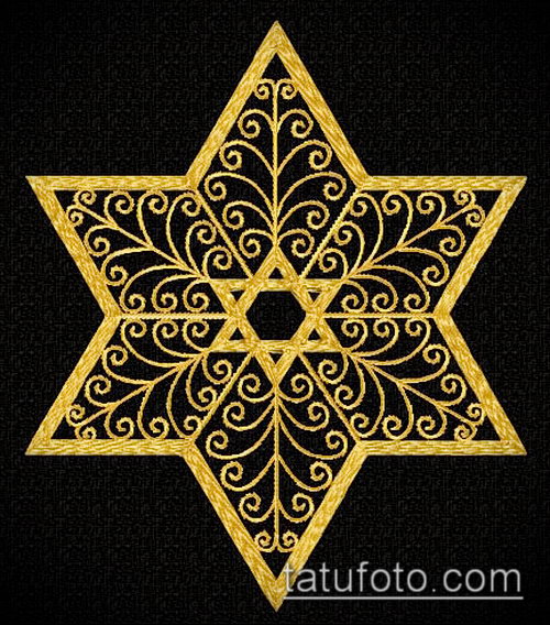ЭСКИЗ ТАТУ ЗВЕЗДА ДАВИДА — 07062017 — пример — 001 TATTOO Star of David._23