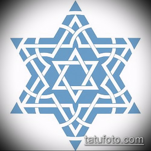 ЭСКИЗ ТАТУ ЗВЕЗДА ДАВИДА — 07062017 — пример — 012 TATTOO Star of David