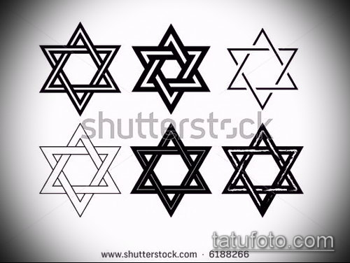 ЭСКИЗ ТАТУ ЗВЕЗДА ДАВИДА — 07062017 — пример — 020 TATTOO Star of David