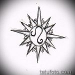 Эскиз тату звезды на ключице №978 - классный вариант рисунка, который хорошо можно использовать для переработки и нанесения как тату звезды на ключицах у девушек