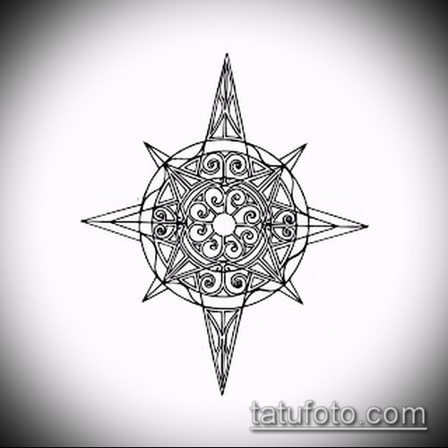 Эскиз тату звезды на ключице — 07062017 — пример — 004 tattoo stars on the collarbone._401