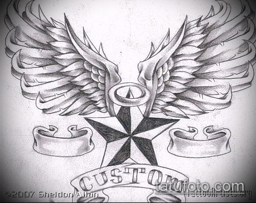 Эскиз тату звезды на ключице — 07062017 — пример — 015 tattoo stars on the collarbone._185