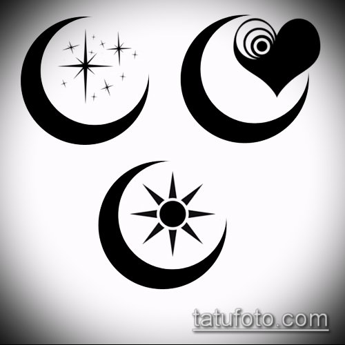 Эскиз тату звезды на ключице — 07062017 — пример — 030 tattoo stars on the collarbone._347