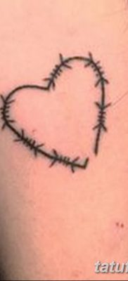 фото тату колючая проволока от 26.07.2017 №027 — Tattoo barbed wire_tatufoto.com