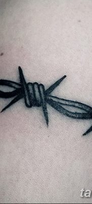 фото тату колючая проволока от 26.07.2017 №083 — Tattoo barbed wire_tatufoto.com