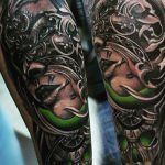 Студия татуировки КОНТРАБАНДА - МОСКВА - пример готовой татуировки - портфолио мастера салона 2