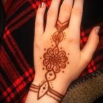 Фото браслет хной - 19072017 - пример - 015 Bracelet with henna