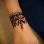 Фото браслет хной - 19072017 - пример - 016 Bracelet with henna