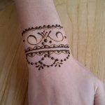 Фото браслет хной - 19072017 - пример - 040 Bracelet with henna