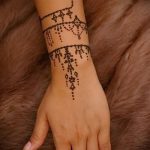 Фото браслет хной - 19072017 - пример - 065 Bracelet with henna