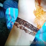 Фото браслет хной - 19072017 - пример - 067 Bracelet with henna