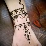 Фото браслет хной - 19072017 - пример - 072 Bracelet with henna