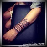 Фото браслет хной - 19072017 - пример - 084 Bracelet with henna