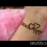 Фото браслет хной - 19072017 - пример - 091 Bracelet with henna