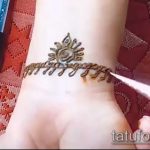Фото браслет хной - 19072017 - пример - 100 Bracelet with henna