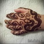 Фото змея хной - 21072017 - пример - 007 Snake with henna