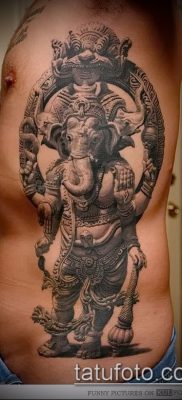 Фото тату Ганеша — 21072017 — пример — 029 Ganesha tattoo
