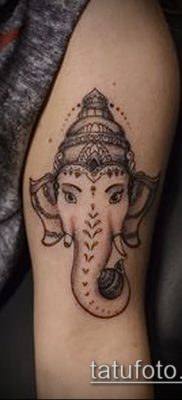 Фото тату Ганеша — 21072017 — пример — 031 Ganesha tattoo