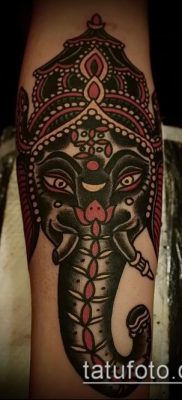 Фото тату Ганеша — 21072017 — пример — 037 Ganesha tattoo 12311123