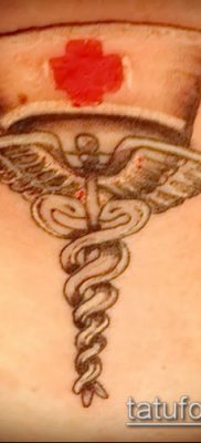 Фото тату крылья Гермеса — 06072017 — пример — 014 Tattoo wings of Hermes